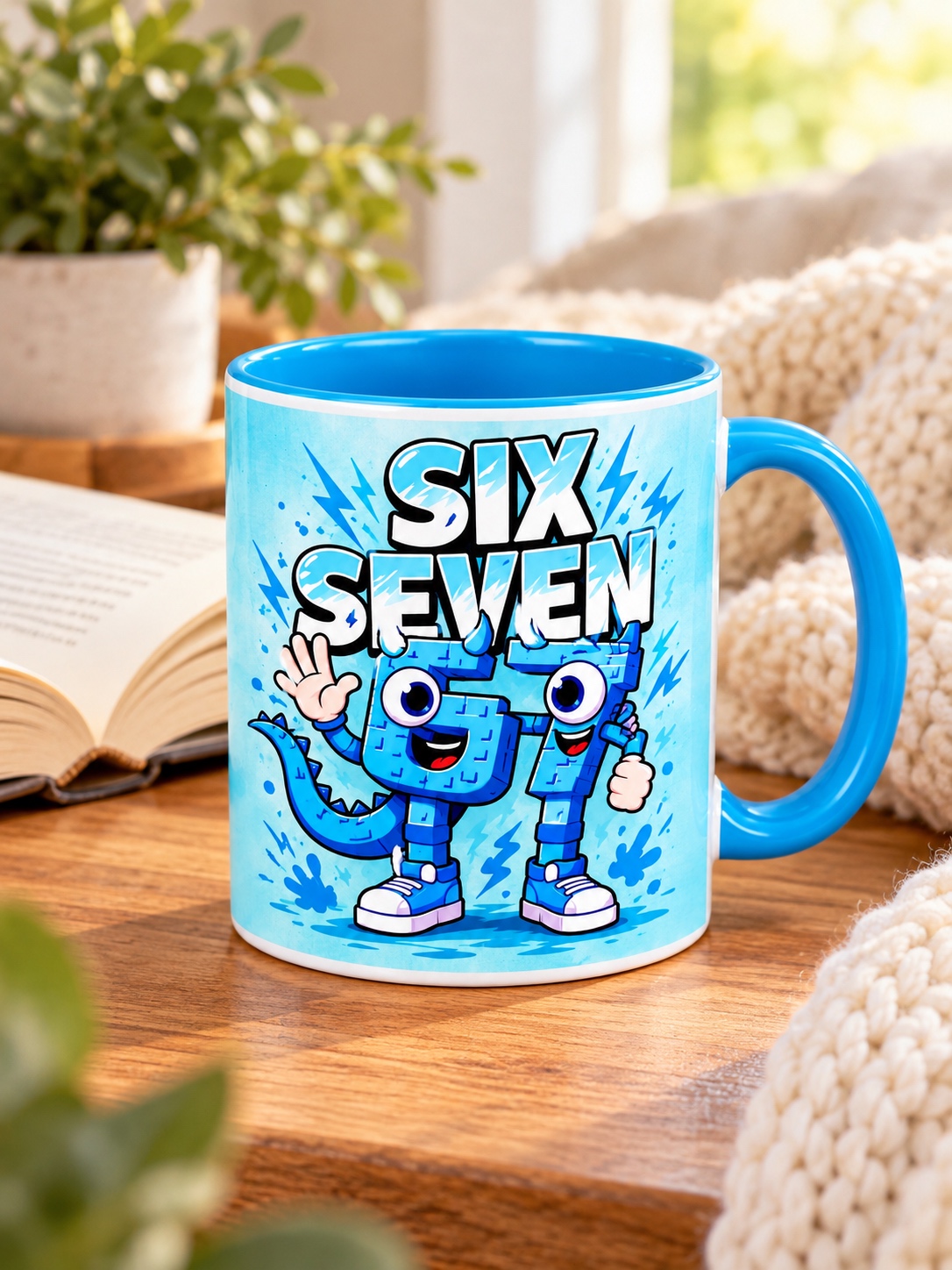 67 Чаша "Six-Seven дино" - Image 1