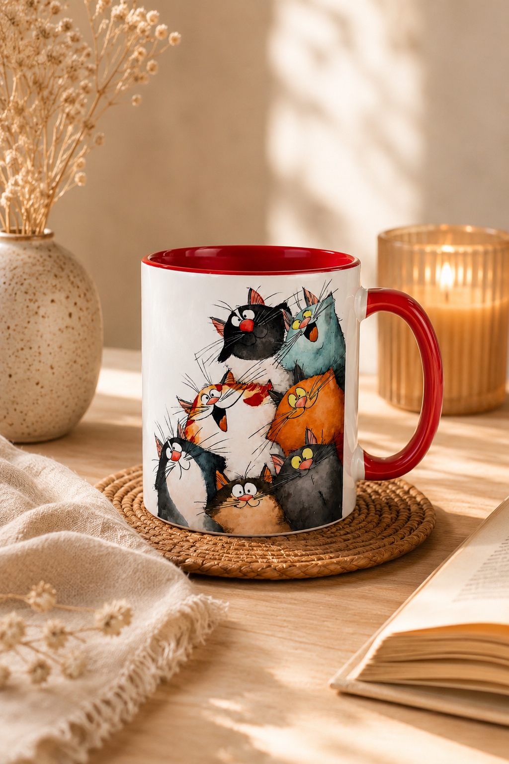 весели1 Чаша "Весели котки" - Image 1