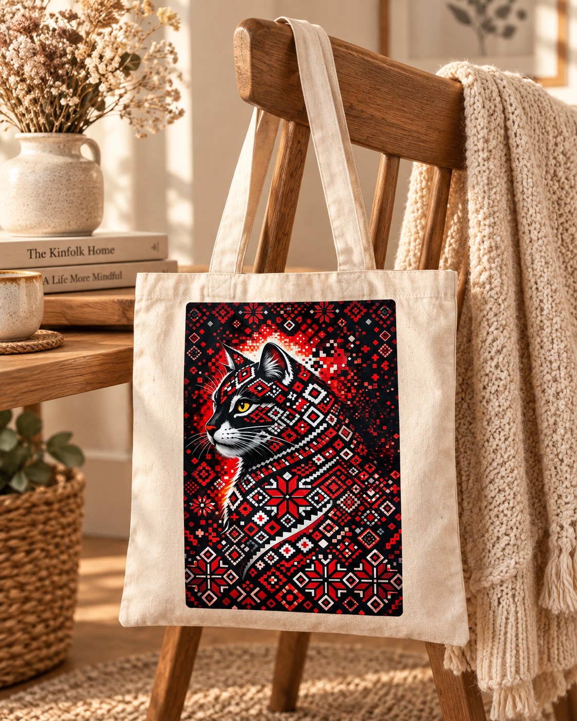 котка с шевица 3 Торбичка "Котка с шевица" - Image 1